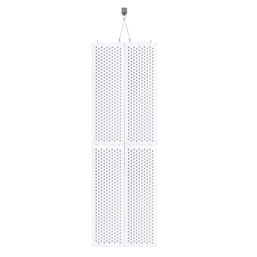 Painel de terapia de luz LED Dual Chip para clínica doméstica, Luz vermelha infravermelha NIR, Recuperação de lesões esportivas, 660nm 850nm, 1500W, OEM