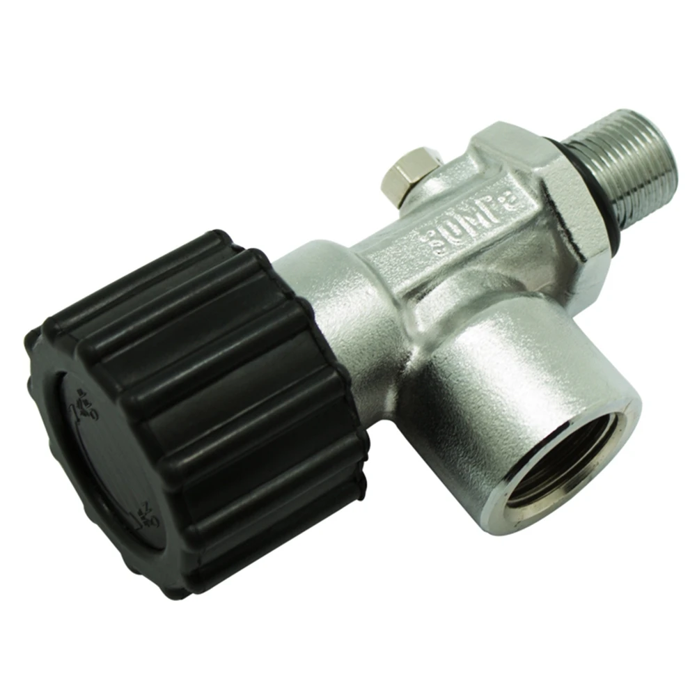 Válvula de mergulho pcp m18x1.5 30mpa, adaptador de recarga de estação de enchimento de ar para cilindro de oxigênio de fibra de carbono, ao ar livre