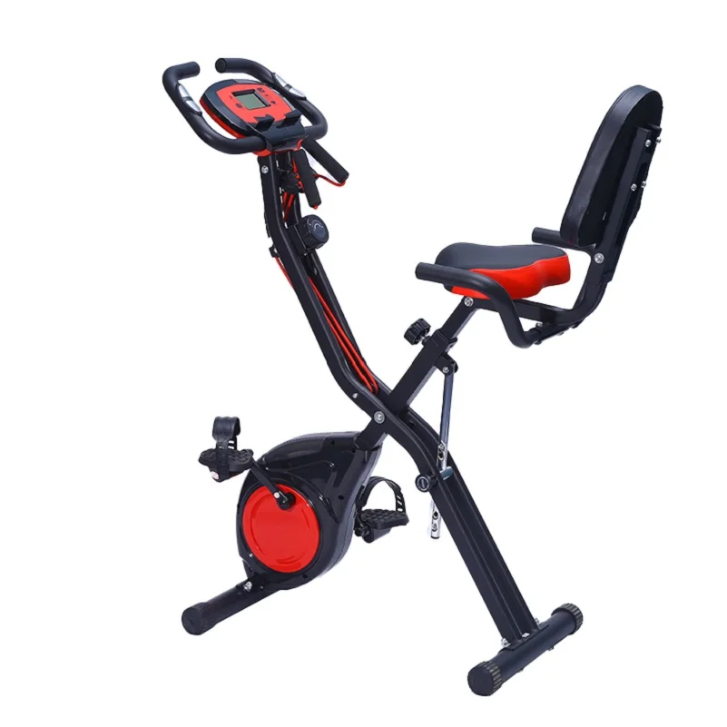 

Multifunctional Magnetron Stationary Bicycle Foldable Physical Fit Exercise Bikes
