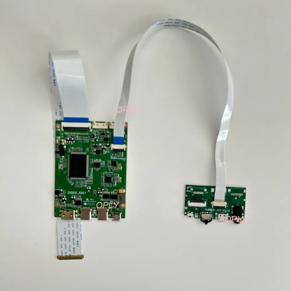 

EDP Mini-HDMI-compatible Micro USB TYPE-C Controller Board kit For B140QAN03.H B140QAN06 B140QAN07 14" 2560X1440 LCD Screen DIY