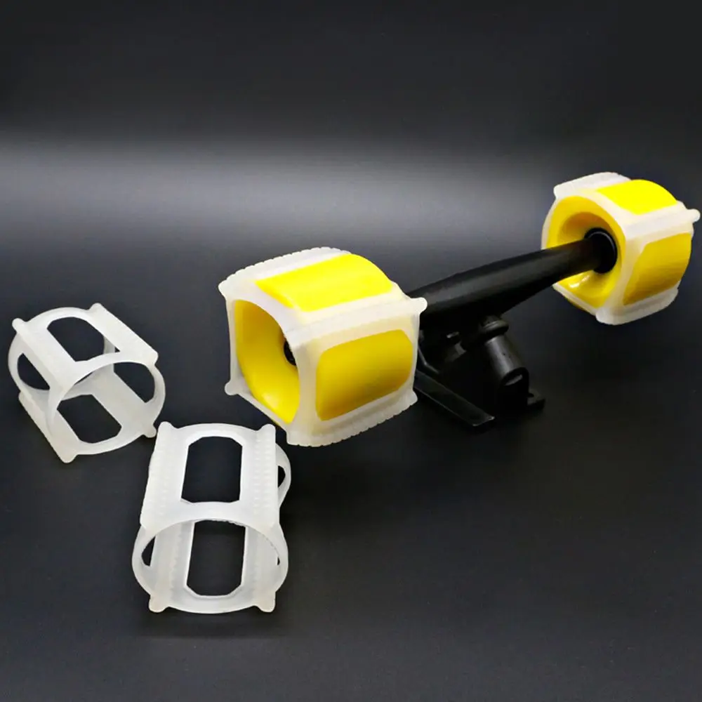 4 قطعة/المجموعة غطاء عجلة لوح التزلج للمبتدئين دولفين القفز قطعة أثرية التجنيب قفل العجلة المدرب سكيت المساعدة