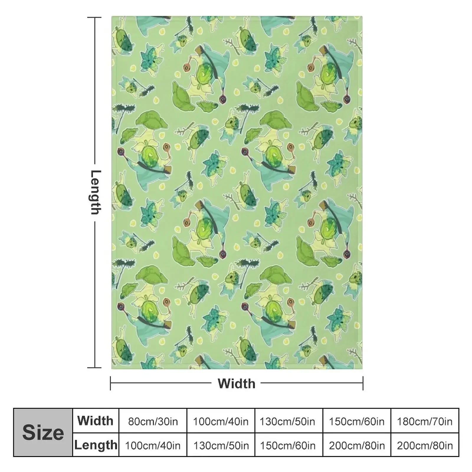 Korok Pattern Throw Blanket Thermal christmas decoration Decorative Throw Blankets