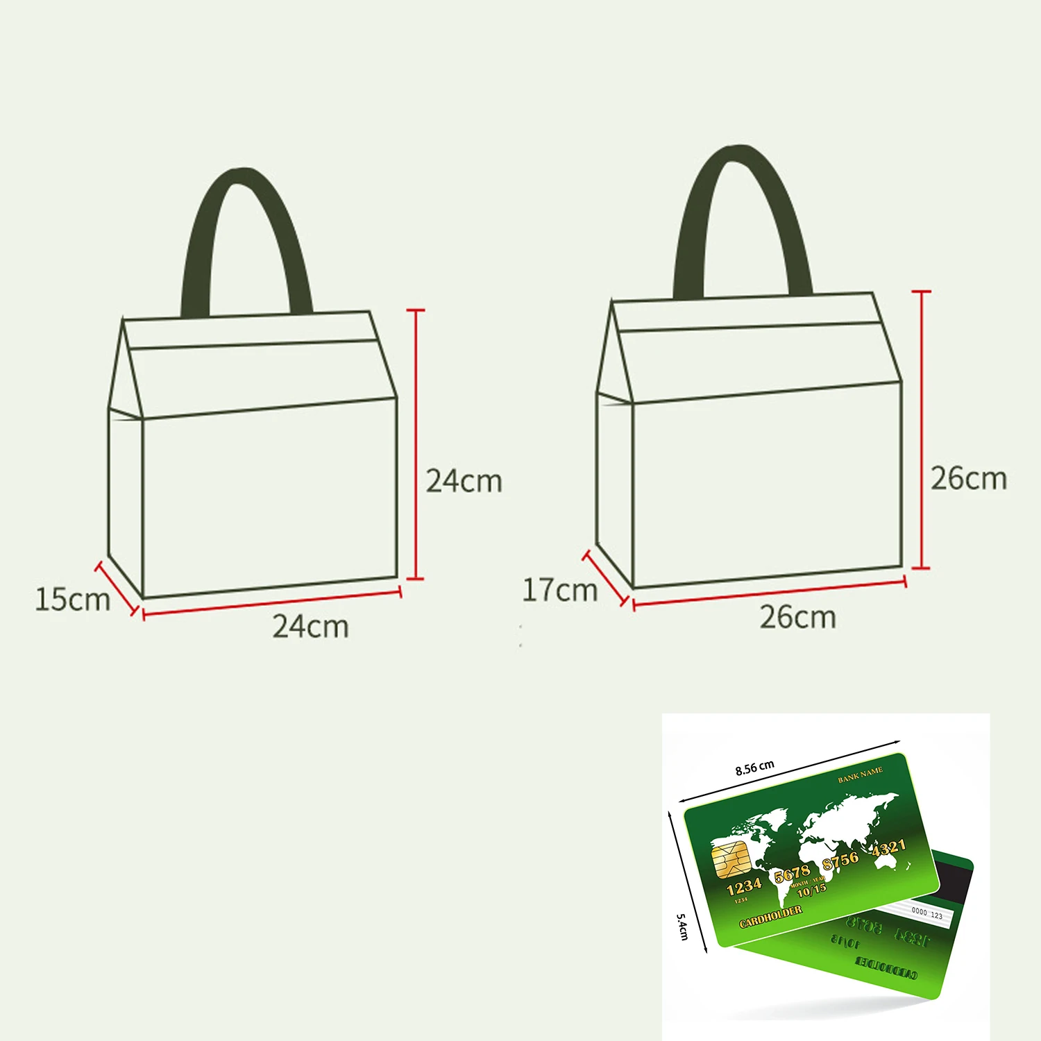 Portable Non-woven Fabric Lunch Bag Outdoor Thickened Aluminum Film Insulated Food Storage Picnic Bag Work Bento Delivery Bag