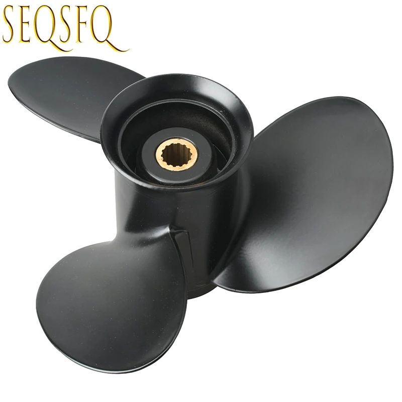 362-64101-0 Outboard Propeller For Tohatsu Mercury 9.9hp 15hp 20hp 9.25*9 Aluminum Alloy Screw 14 Spline Boat Engine Part