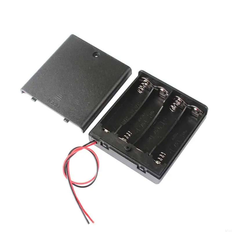 573A مربع بطارية محمول AA منظم البطارية للحالة 3 4 6 8 مربع تخزين الفتحات