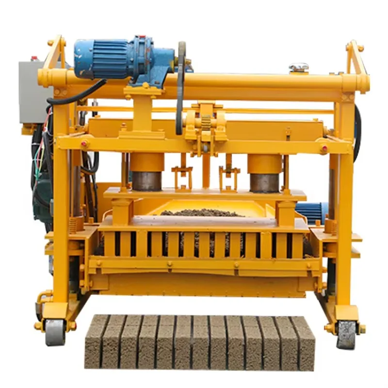 Brick Making Machinery Manual Eggs Layer Block Making Machine Mobile Concrete Mobile Bricks Moulding Machine