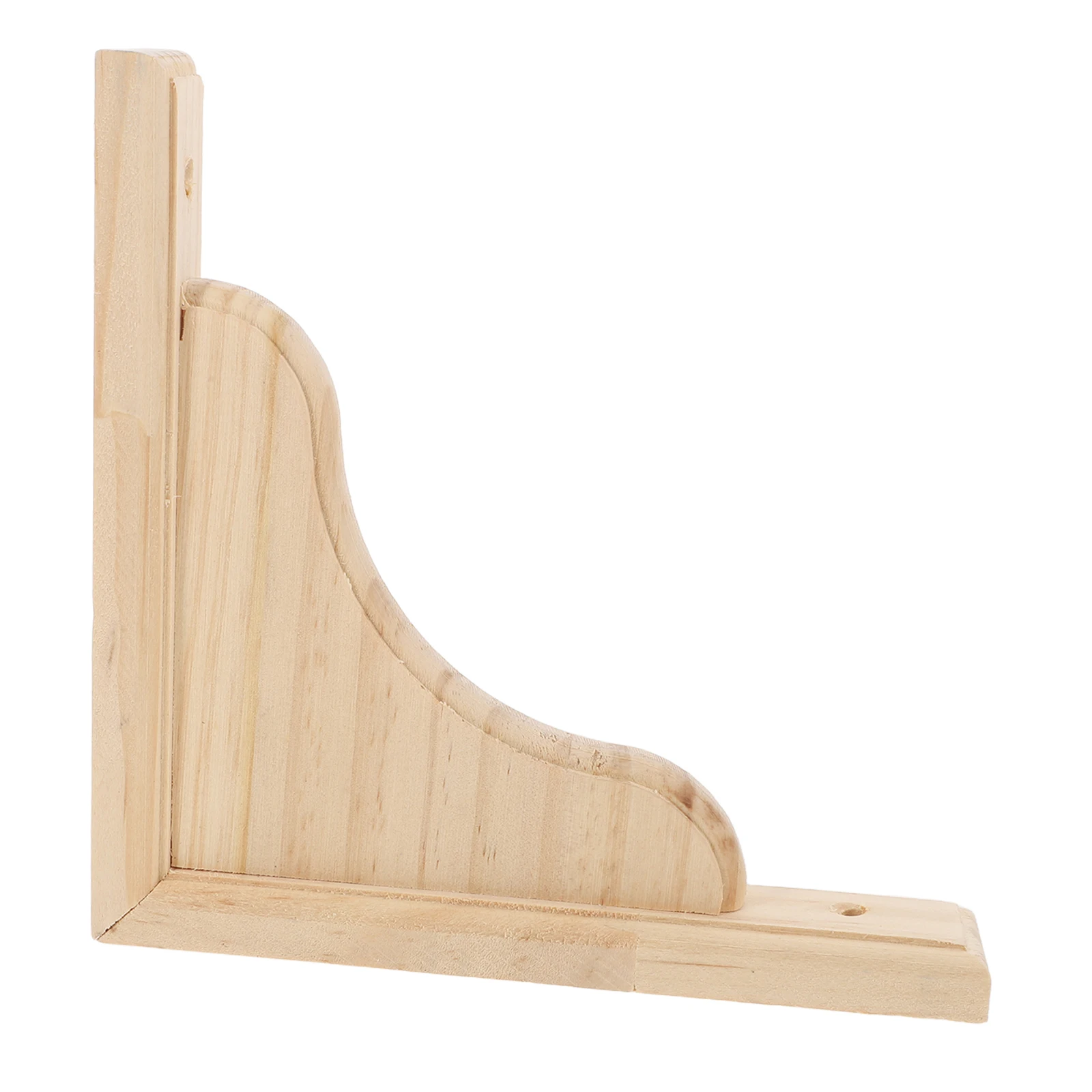 

Triangular Wall Bracket Wooden Corner Brackets For Shelves Shelf Support Floating Wall Mounting Hardware Wood Rack Angle