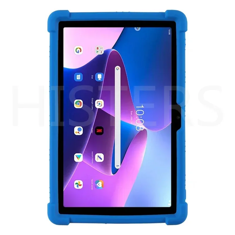 4 Cornors Thicken Silicon Cover For Lenovo Tab M10 Plus Gen 3 Case TB125FU TB128XU Shockproof Funda For Xiaoxin Pad 2022 10.6