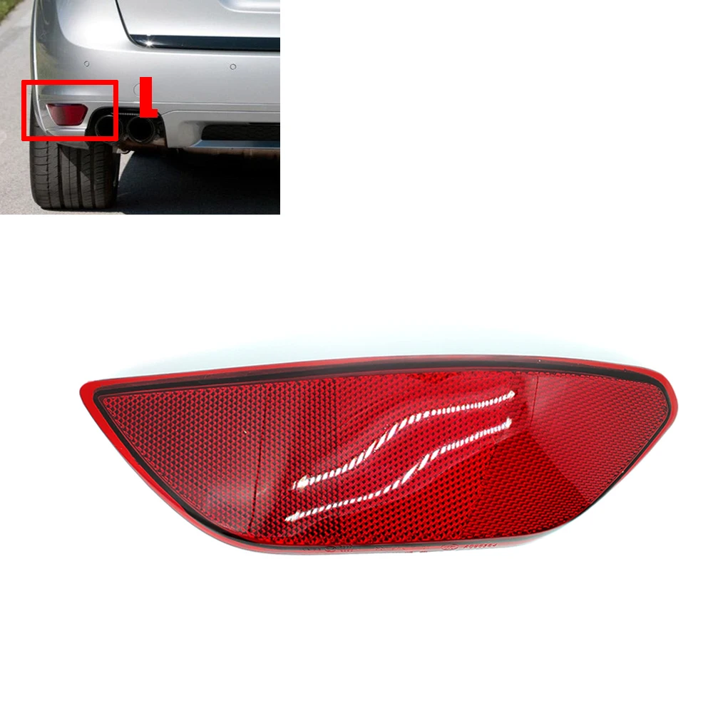 For 11-14 L&R Porsche Cayenne 92A 958 Base Turbo GTS S Sport Side Rear Reflector bumper Left Right Pair