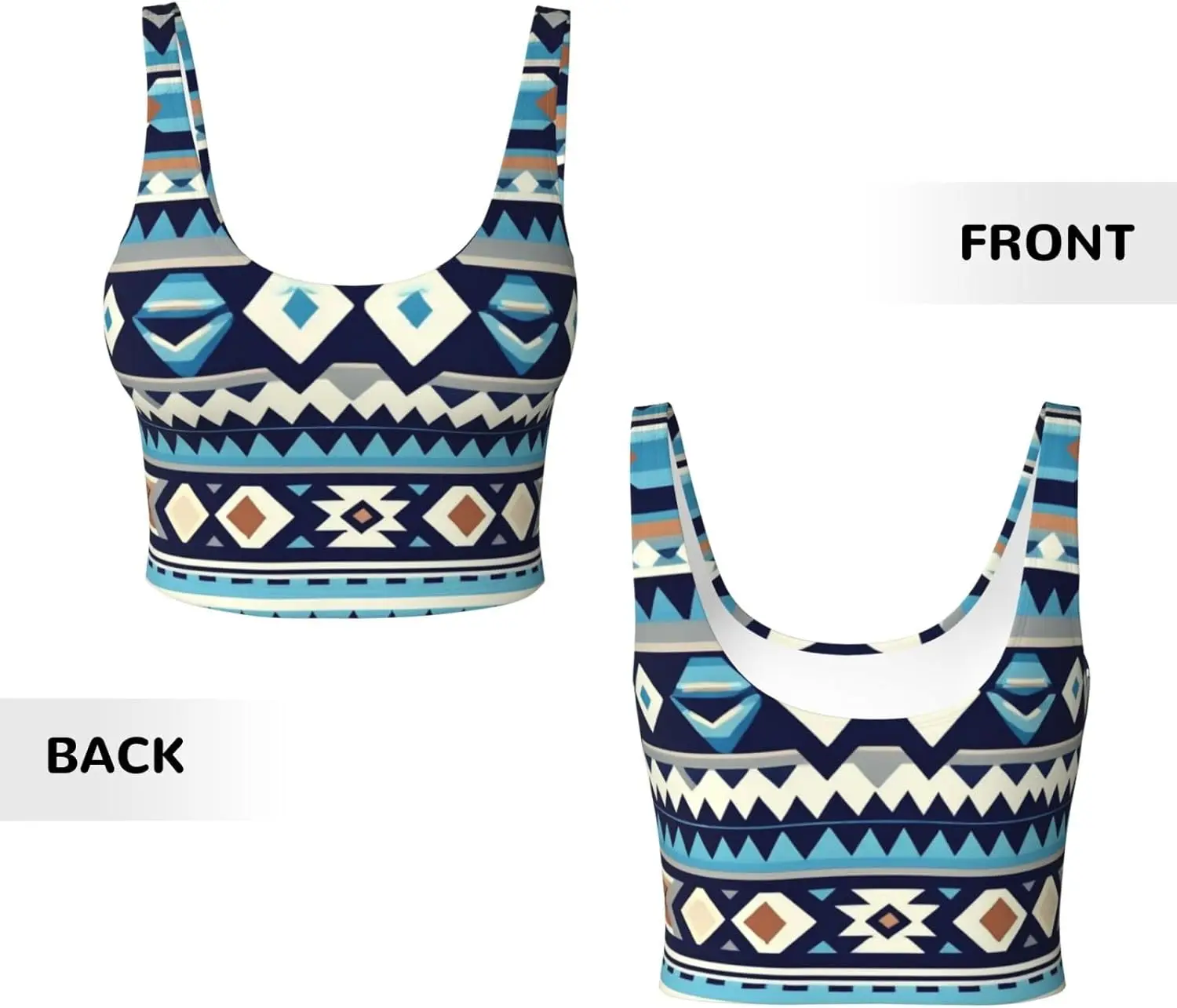 여성용 스포츠 브라 탈부착 가능한 패드 요가 탱크탑 운동 러닝 크롭탑 스포츠 운동복 러닝 하이킹 바이커 요가용