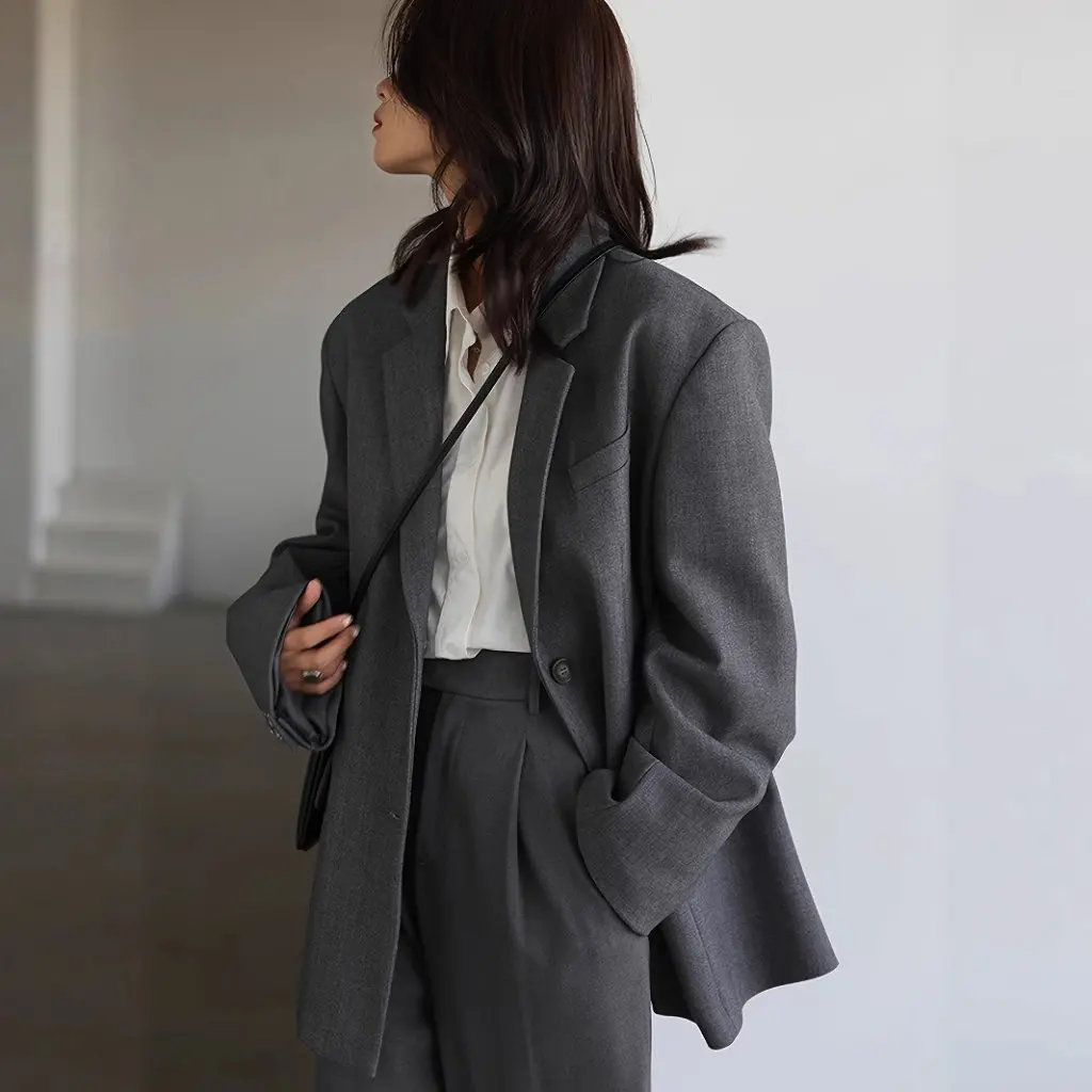 Women's Suit Jacket Pattern Making And Proofing Small Suit Processing Factory Drawing And Sample Clothing