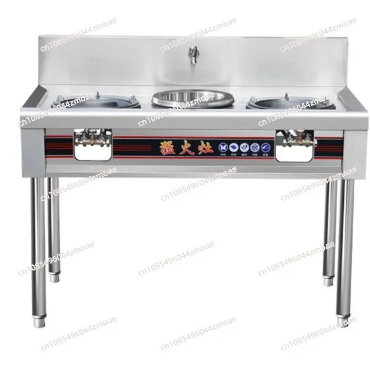 Wholesale Restaurant Double Burner Heavy Duty Commercial Cooking Gas Stove