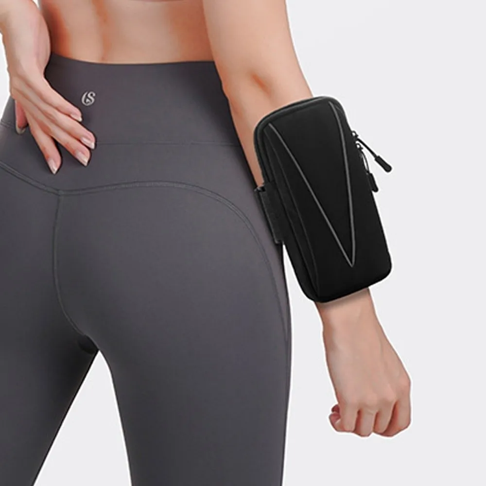 

Shoulder Belt Running Phone Arm Bag Waterproof Large Capacity Running Phone Shoulder Bag Vertical Lightweight Sports Phone Bag