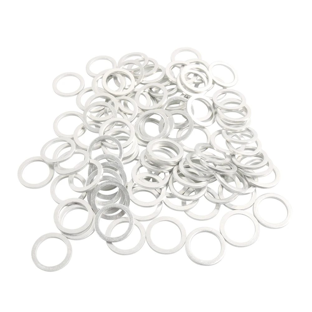 

Transmission Case Plug Gasket Aluminum Alloy Transmission Fluid Drain Plug Crush Washer Seal for Toyota Runner Avalon Camry