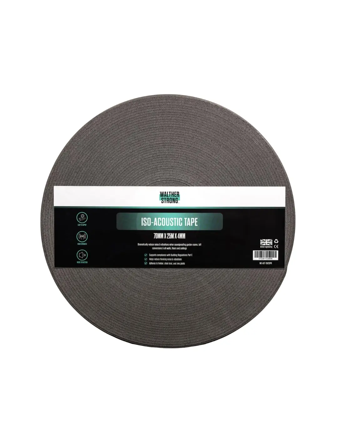 

- ISO - Acoustic Tape (70MM X 25M)