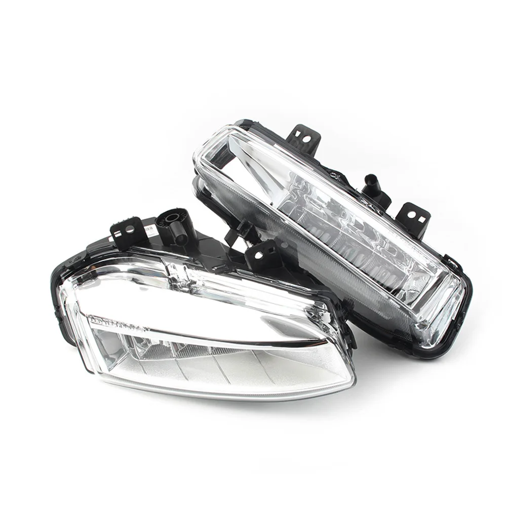 Amortecedor dianteiro do carro luzes led nevoeiro lâmpada esquerda + direita 2 pçs para land rover discovery sport 2015 2016 2017 2018 2019 lr 077887 /LR 077888