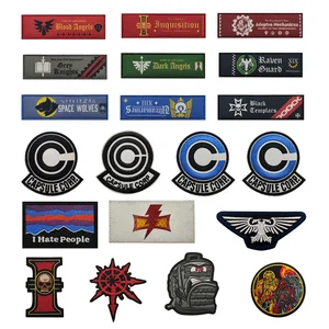 Bag Warhammer Crachá Accessoires 40k Warhammer gesticktes Tuch mit rotem Symbol Outdoor Chaos Moralischer Star Magie Mochilla 8 Hauptverkäufe 40k Chaos - №4