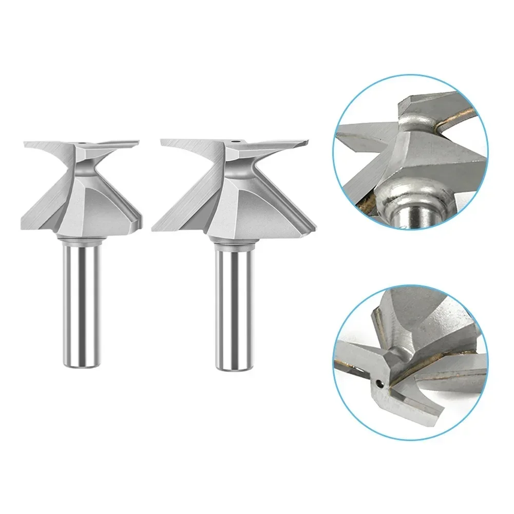 1/2 Inch Shank Arc Bending Milling Cutter Edge Trimming R18 R30 Router Bits Door Wall Woodworking Tools Milling Cutter