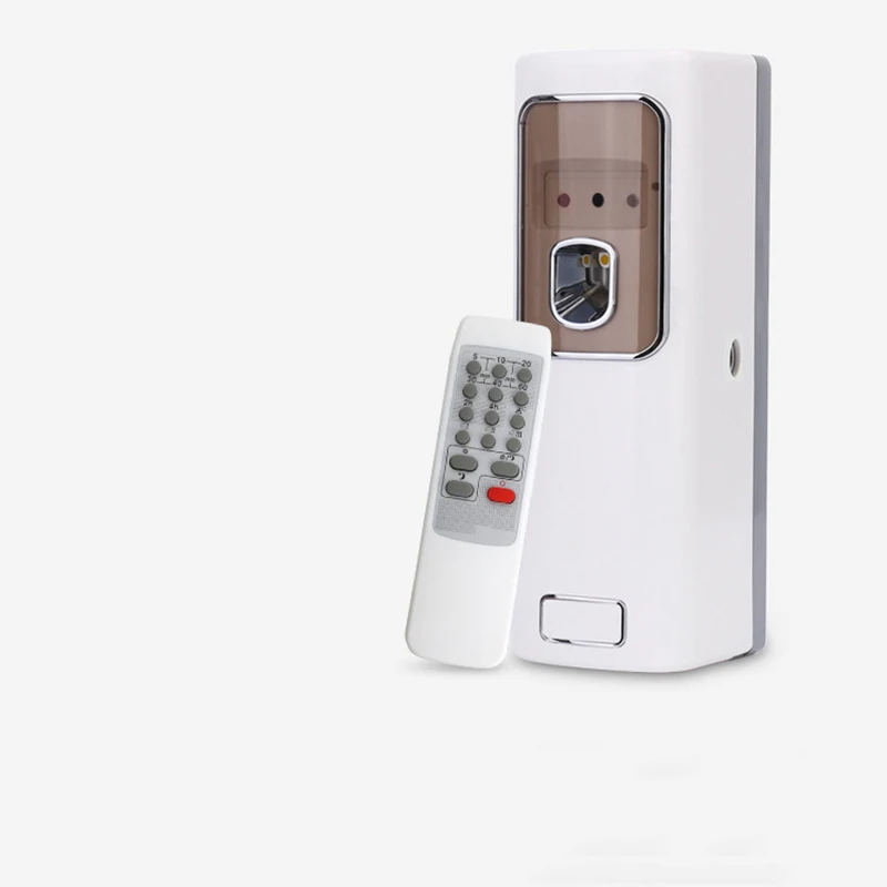 LCD موزع الأيروسول الأوتوماتي فندق داخلي توقيت التحكم عن بعد العطر البخاخ العطور التعريفي ماكينة رش