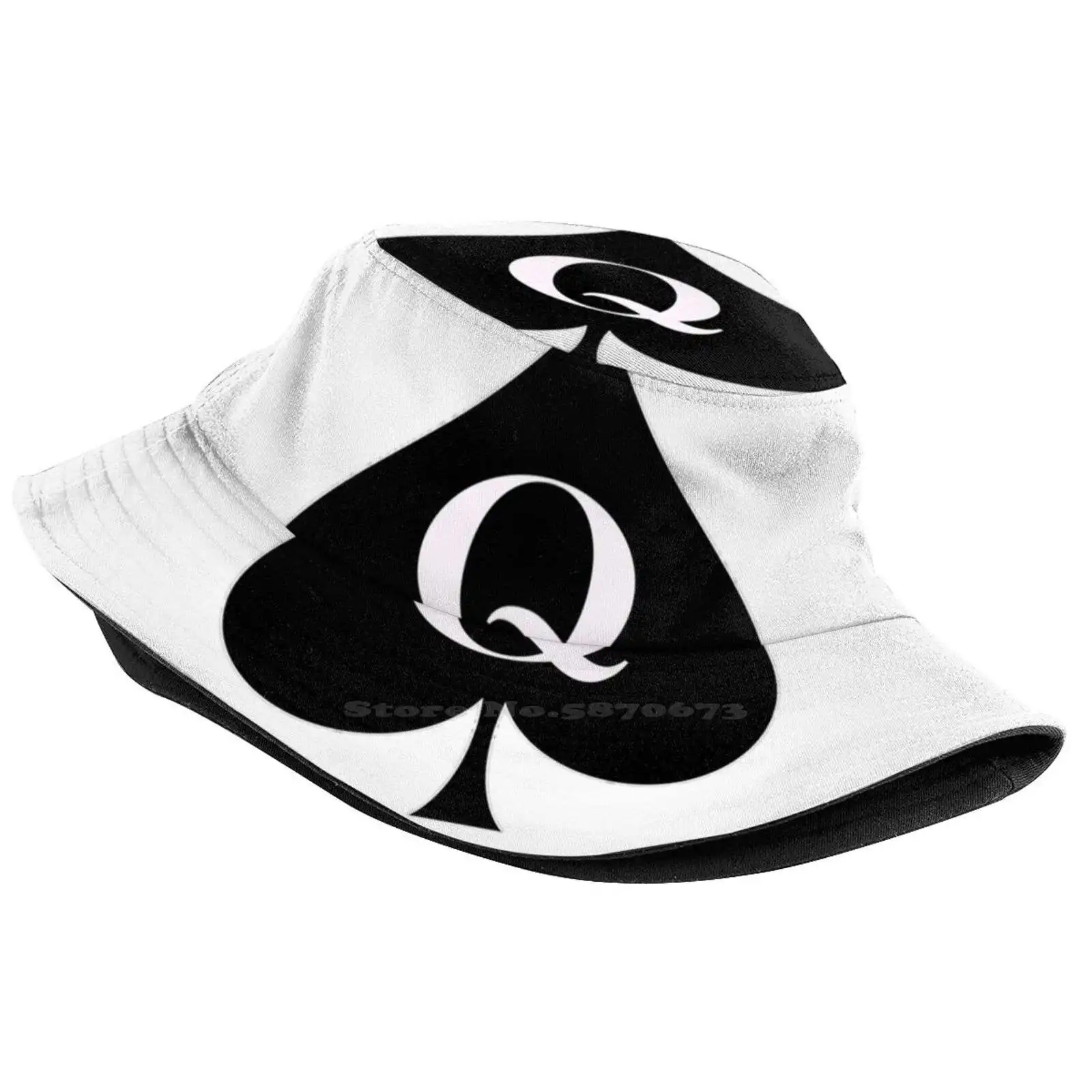 Queen Of Spades Womens Tattoo Idea Unisex Fashion Women Men Breathable Bucket Hats Queen Of Spades Costume Queen Of Spades