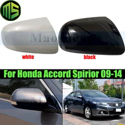 Maosheng Side Rearview Mirror Cover For Honda Europe Accord Spirior 2009-2014 Rearview Mirror Frame Glass Lens