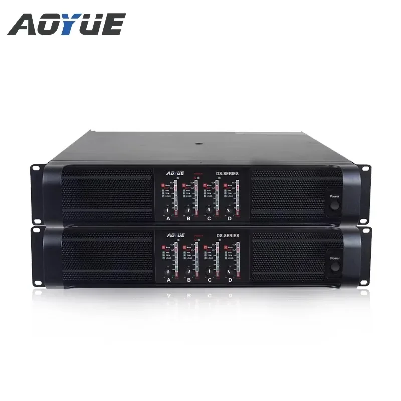 

DS-20Q Power Amplifier Class Td 4 Channel 2U Subwoofer 5000 Watts Power Amplifier