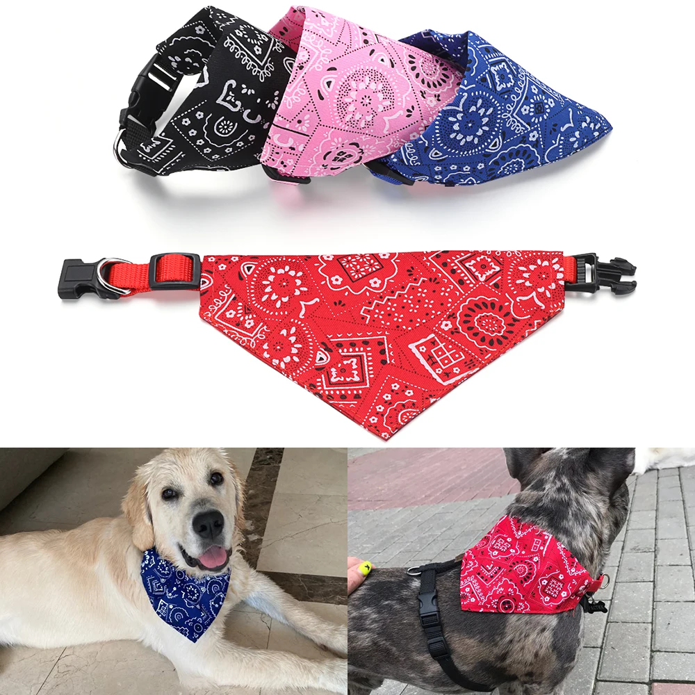 Verstellbarer dreieckiger Verband für Haustiere, Hunde, Katzen, waschbarer Schal, Bandana, Kragen, Lätzchen, Katzenhals, Dekoration, Geburtstagsparty, Anzieh – Detail 4