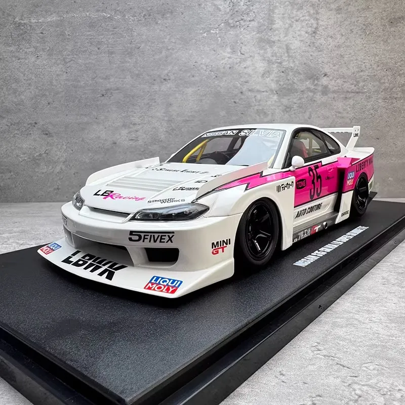GT Spirit 1/18 Nissan S15 Silvia Lb Super Silhouette Cldc046b Vehicle Model Limited New Collectible Model Static Model Boy Gifts - view 2