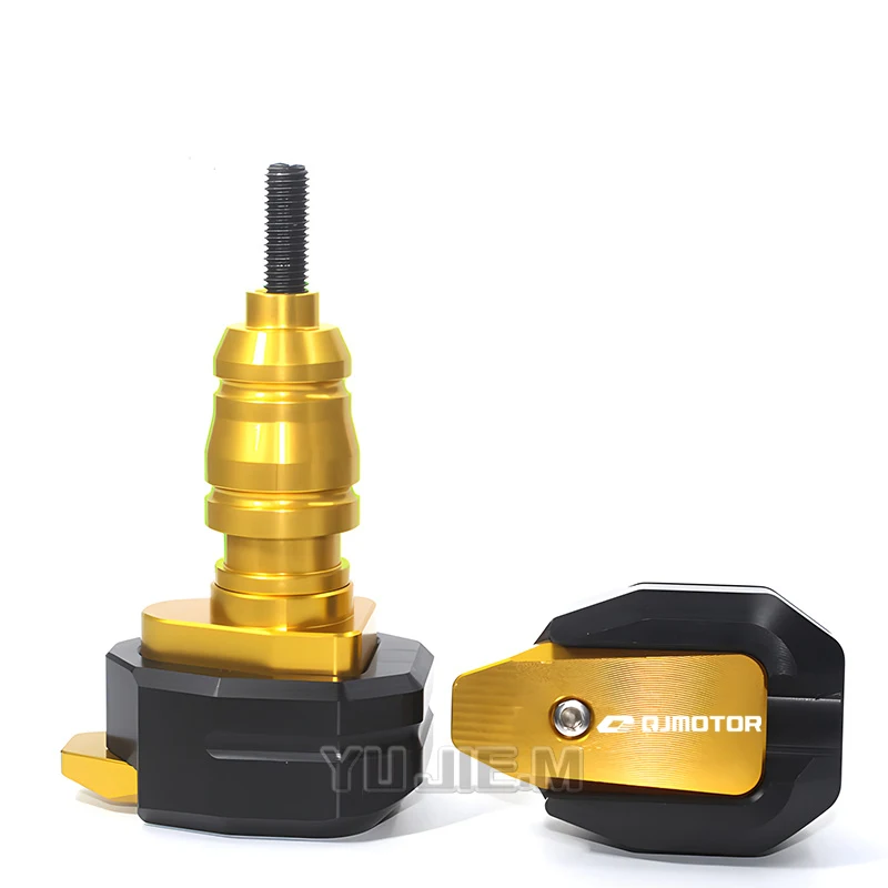 ل QJMOTOR SRK800 800 SRK SRK الساخن عالية الجودة دراجة نارية تحطم حامي CNC إطار غطاء المحرك المتزلجون