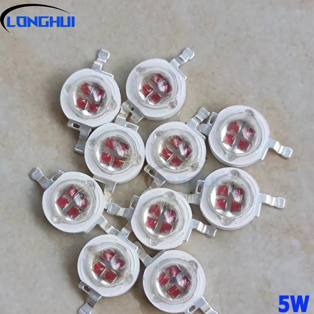 

Светодиодный чип высокой мощности SMD COB Light Bead 1–100 Вт, белый для внутренних и наружных прожекторов, аксессуары - энергоэффективный