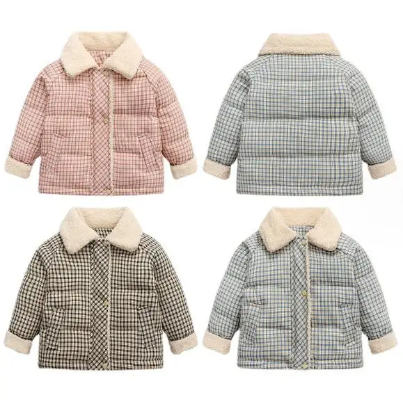 

Baby Long sleeve winter down Cotton clothing Boy Girl Down jacket A 22