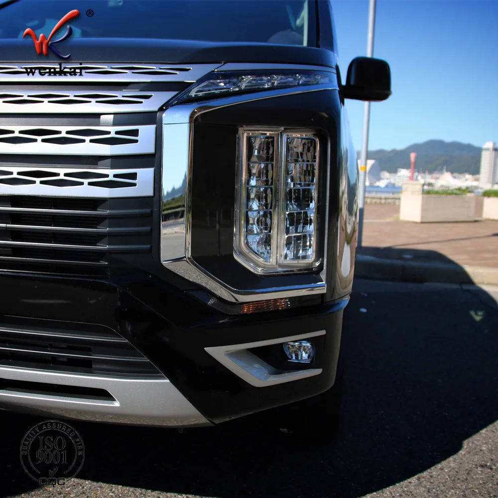 

Suitable for Mitsubishi 20 Delica modified front headlight eyebrow decorative bright strip Delica D: 5 front fog lamp eyebrow