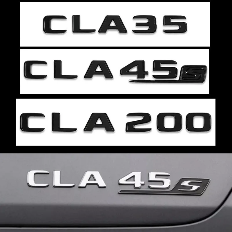 

Car Brand Logo Tailgate Tail Label Sticker Alphanumeric Sticker for Mercedes Benz CLS53 CLS63 CLS300 CLS350 CLS400 CLS450 AMG