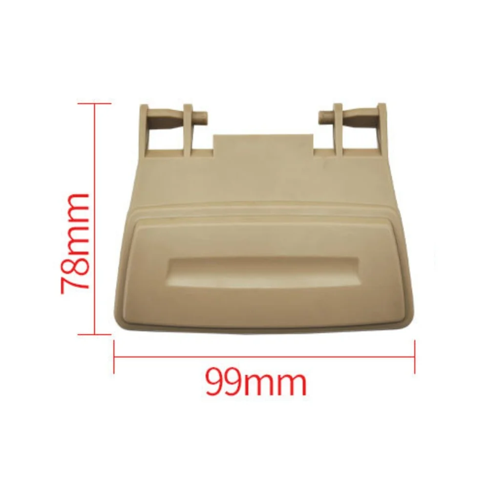 Accessory Console Tray Switch Beige-51467031364-2 Rear Console Switch Handle Direct Replacement Part Precise Dimensions