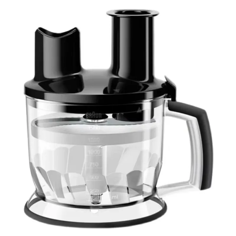 1500ML Blender Multi Purpose Bowl Suitable for Braun mq785mq745mq705mq70 mq705 mq785 mq787 mq745 mq5025 mq72 Replacement Bowl