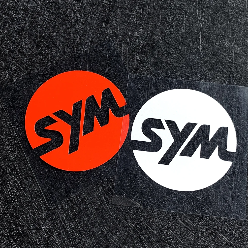 Motorcycle Reflective SYM Logo Emblem Sticker for Sanyang Motor Maxsym Tl500 SYM Cruisym 300 FNX150 JoymaxZ 300 FIDDLE