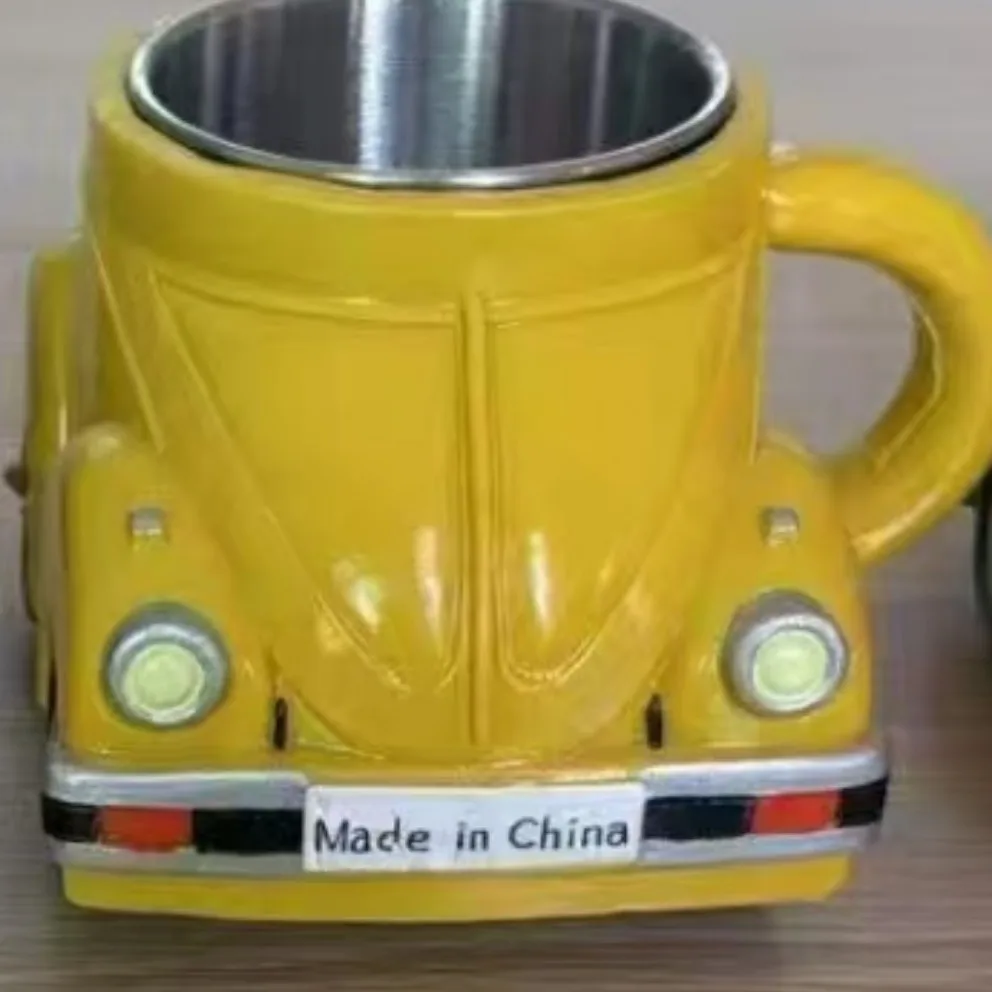 Nieuwe kevervormige koffiemok koffieliefhebber cadeau