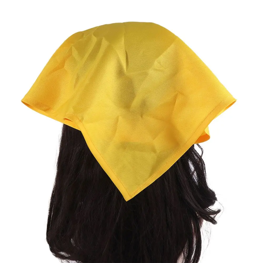 Catering Cooking Cap Triangle Kitchen Work Cap Thread Gluing Multiple Colors Chef Hat Japanese Durable Work Turban Hat Kitchen