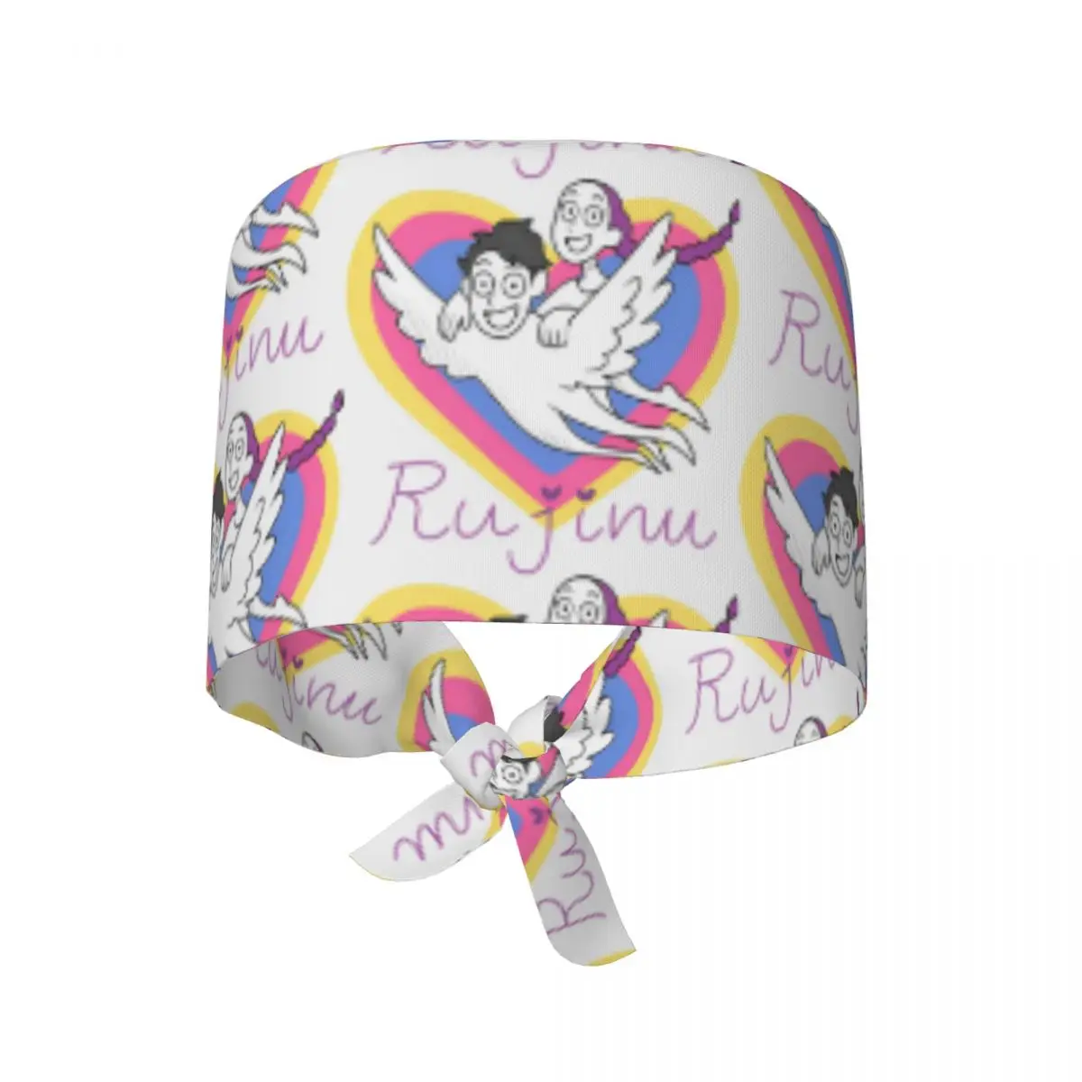 Czapki pielęgniarskie KPop Demon Hunters, czapka robocza unisex, moda Y2K, uchwyt na długie włosy, miękkie, elastyczne czapki medyczne z nadrukiem.