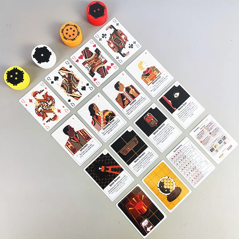 The Gang Board Game 2-6 Players Fun Strategy Table Game for Family Party Friends Entertainment card game