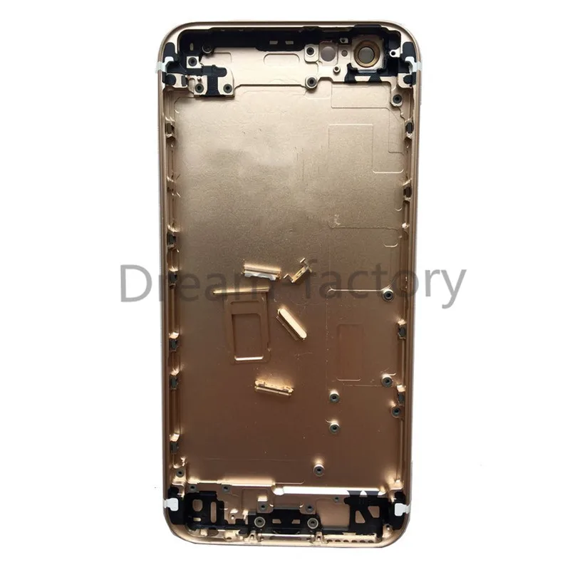 Battery Back Door Metal Housing cover Replacement for iPhone 6s 7 Plus with Side Button