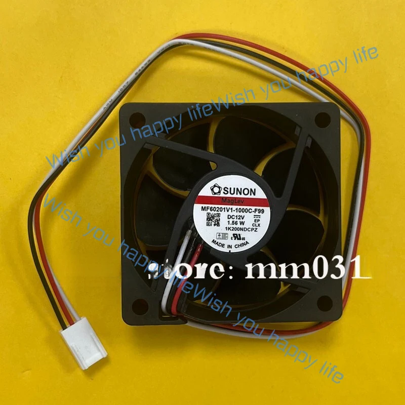 L... for SUNON MF60201V1-1000C-F99 6020 12V high airflow cooling fan
