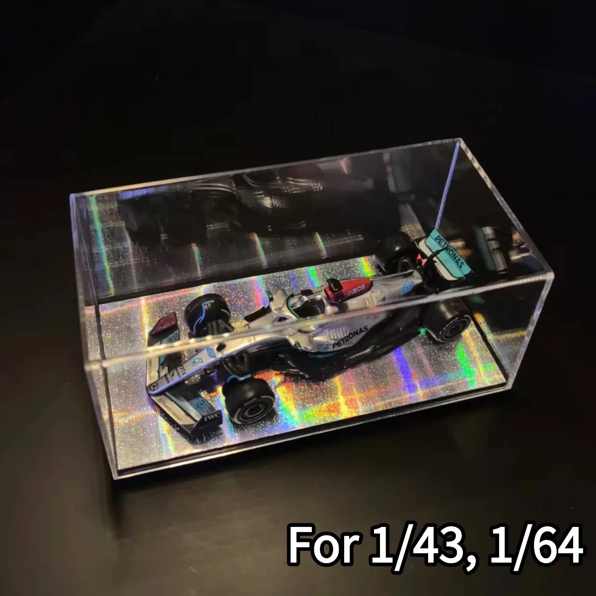 

Акриловая витрина 5,8 "x2,8" для масштаба 1:43, 1:64 1:87, модель автомобиля, коллекционный футляр для хранения, фигурка, миниатюрное здание «сделай сам», диорама