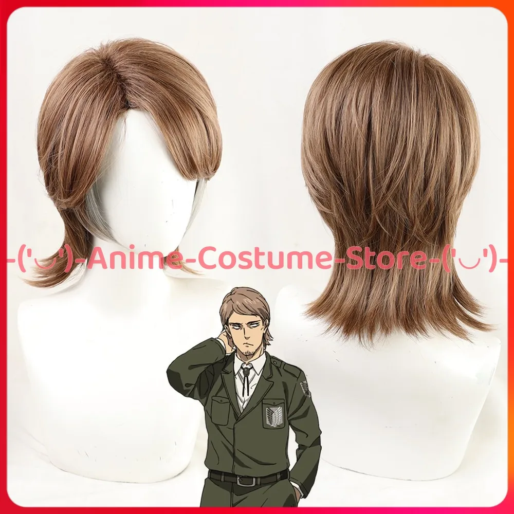 

Attack on Titan Final Season Jean Kirstein Cosplay Wig Anime Character Halloween Carnival Party Costume Wigs Heat Synthetic Hair