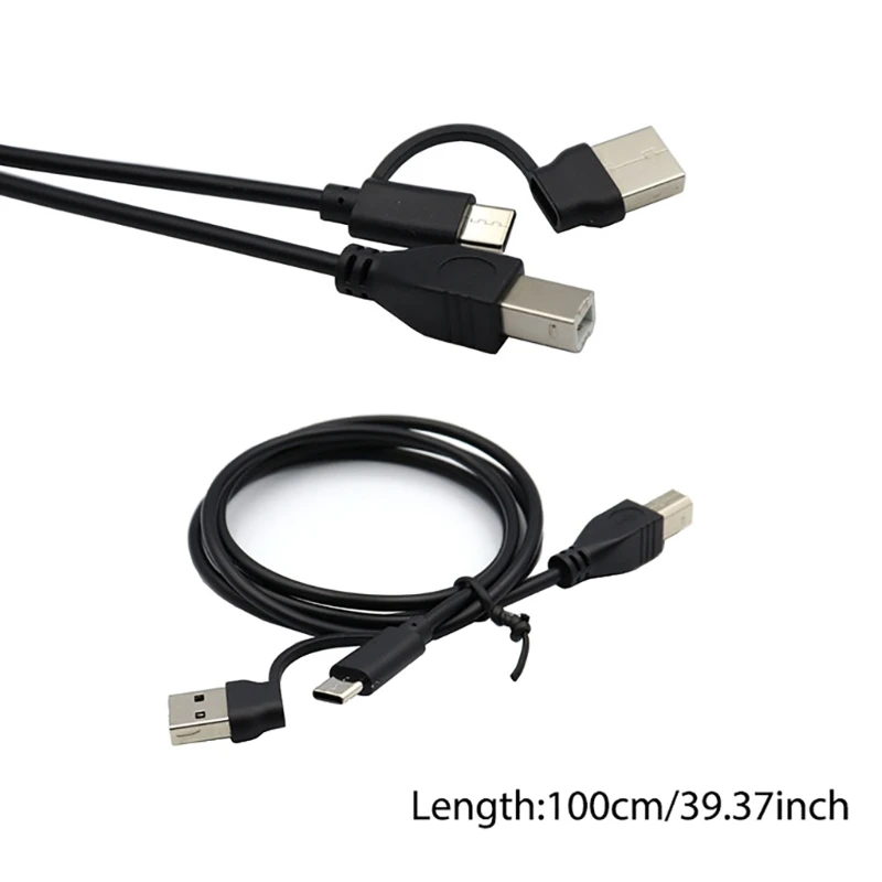 สาย USB OTG สำหรับโทรศัพท์เครื่องสแกนเนอร์เครื่องพิมพ์เปียโน MIDI กลองไมโครโฟนติดทนนาน