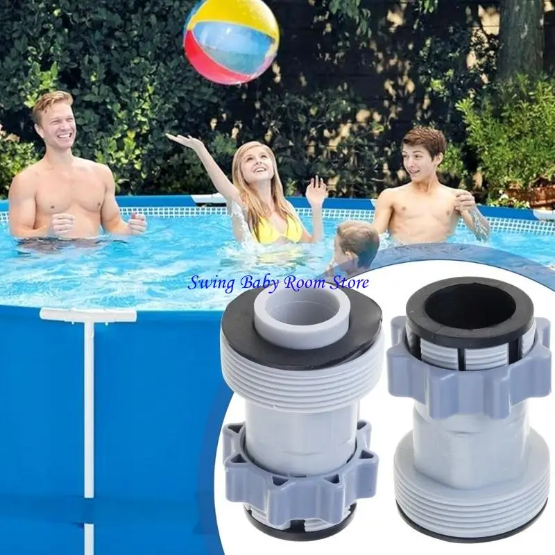 محول خرطوم حمام السباحة K1AD لاتصالات 1.5 "إلى 1.25" ، لأنظمة المياه المالحة