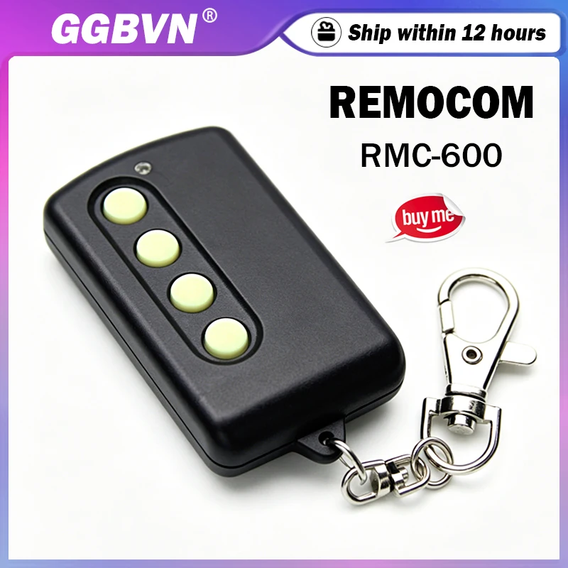 

REMOCON RMC600 Remote Control Duplicator Garage Door Opener 250-450MHz Fixed Code For REMOCON RMC-600 RMC-610 LRT-1 Transmitter