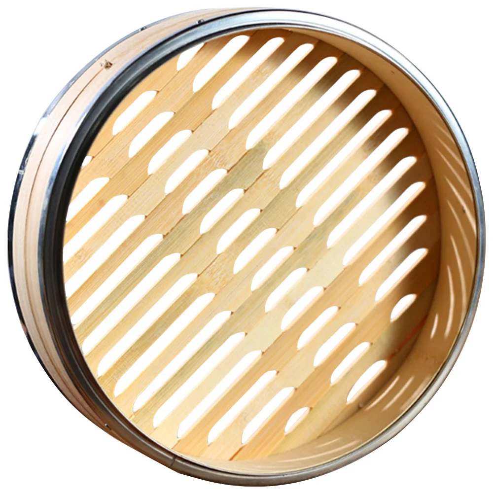 Bamboo Food Large Capacity Kitchen Steamer For Dumplings Fish Veggies Cooking Tool Bamboo Steamer Basket Kitchen