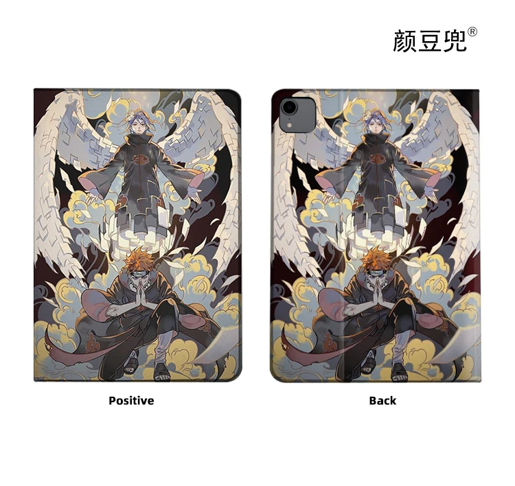 Pain & Konan Anime Nagato Case For Samsung Galaxy Tab A7 Lite 8.7 2021 Case S9 Plus Tri-fold stand Cover Galaxy Tab S6 Lite S8 P