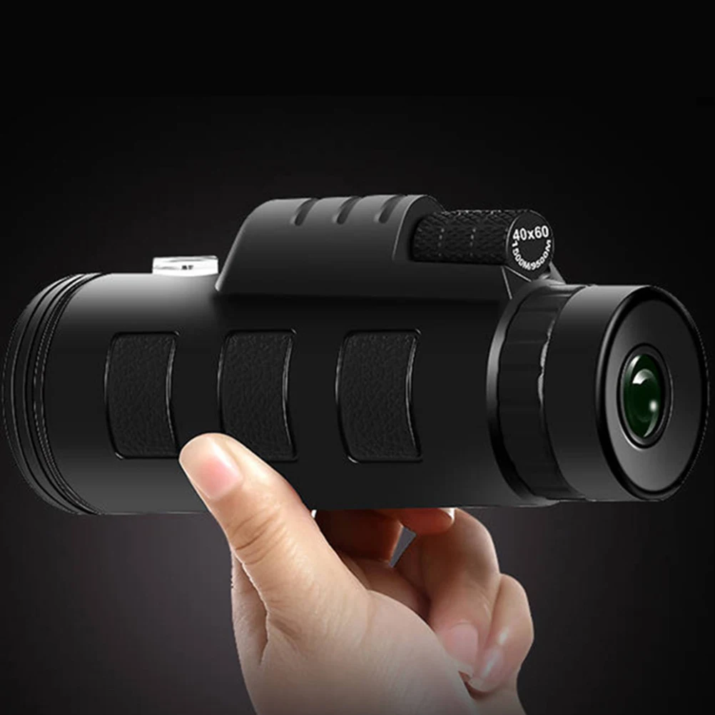 

High-Powered Monocular Telescope High Definition Large Lens Lightweight Compact Outdoor Anti-Skid Shockproof for for Adults